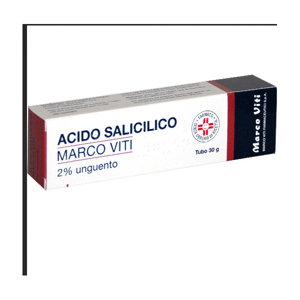 marco viti farmaceutici spa acido salic.ung. 2% 30g viti