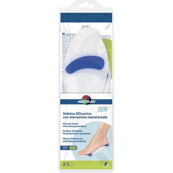 pietrasanta pharma spa master-aid foot care soletta siliconica small 37-38 eu elev metatarso