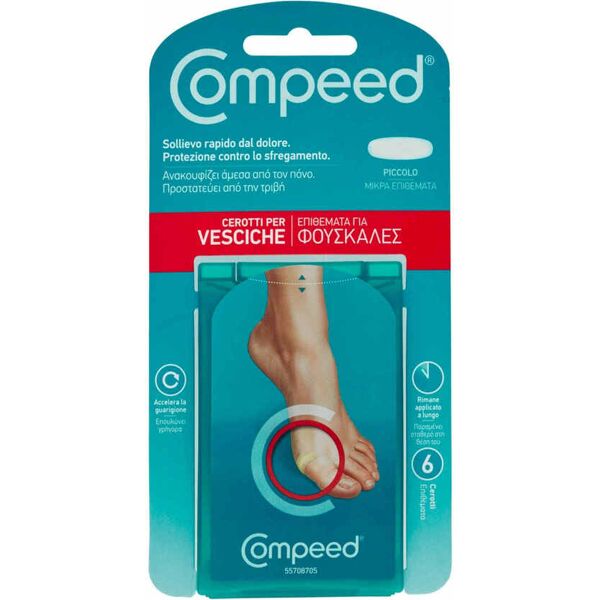 compeed cerotti per vesciche piccolo 6 cerotti