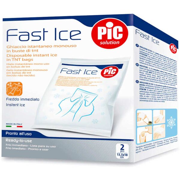 pic fast ice ghiaccio istantaneo monouso 2 pcs