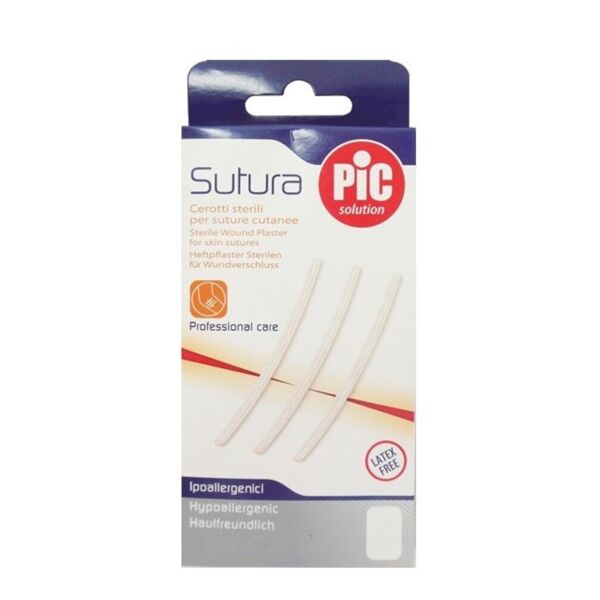 pic sutura cerotti sterili per suture cutanee 6pcs 6x75mm