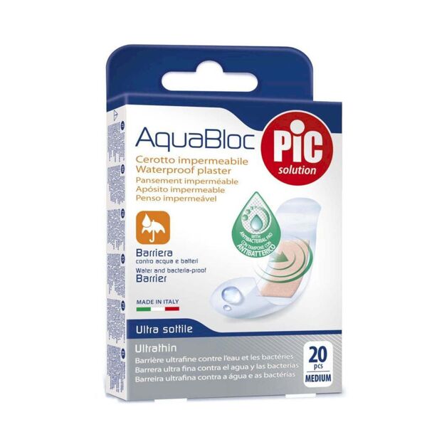 pic aqua bloc cerotto impermeabile medium 20 pcs medium