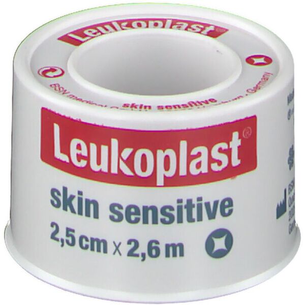 bsn medical leukoplast - skin sensitive 2,5 cm x 2,6 m