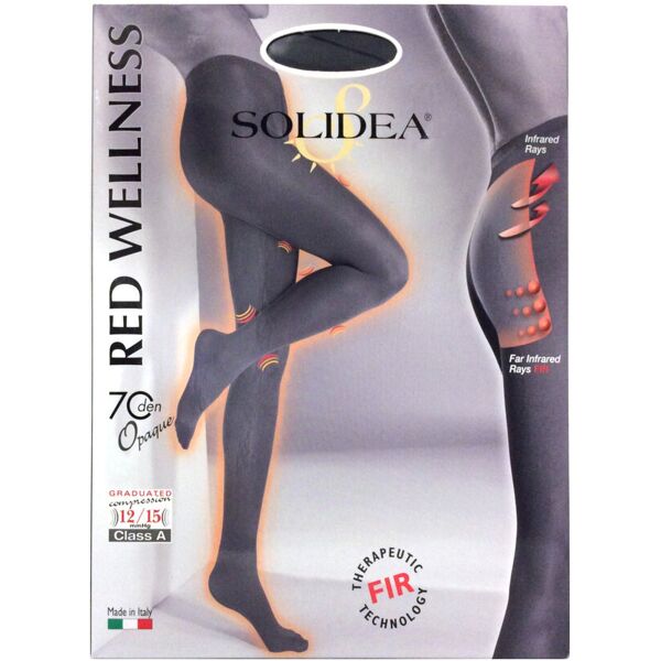 solidea red wellness 70 1 pacchetto / nero m