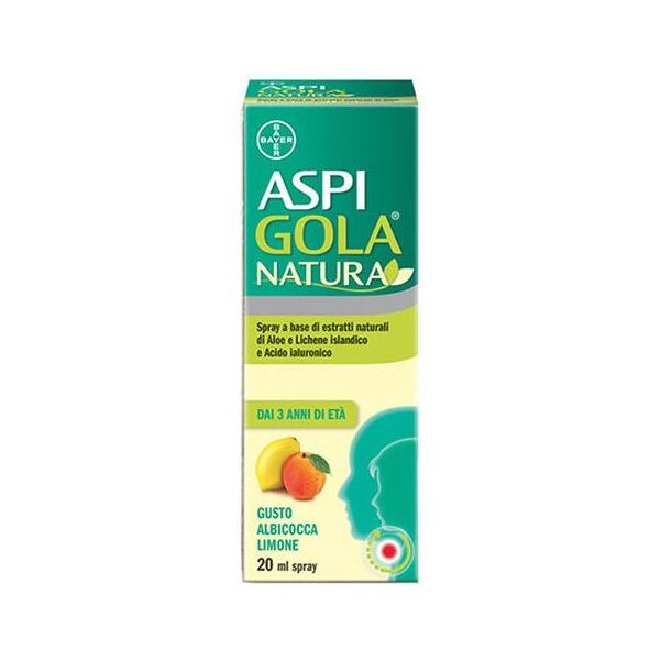 aspirina aspi gola natura 20ml menta limone