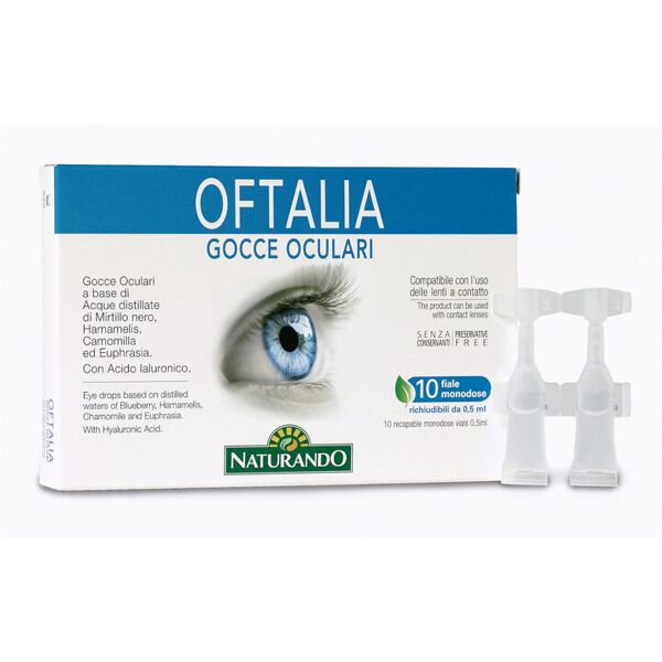 naturando oftalia gocce oculari 10 fiale monodose da 0,5ml