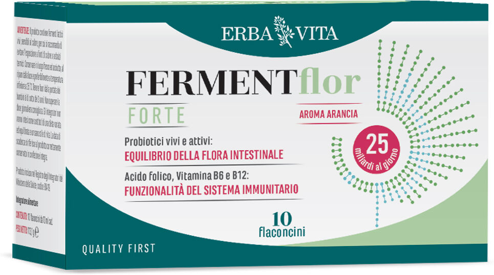 Erba Vita Fermentflor Forte 10 Flaconcini