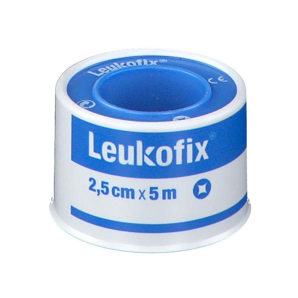 BSN Medical Leukoplast Leukofix - Cerotto in Rocchetto Ipoallergenico 2,5cm x 5m, 1pezzo