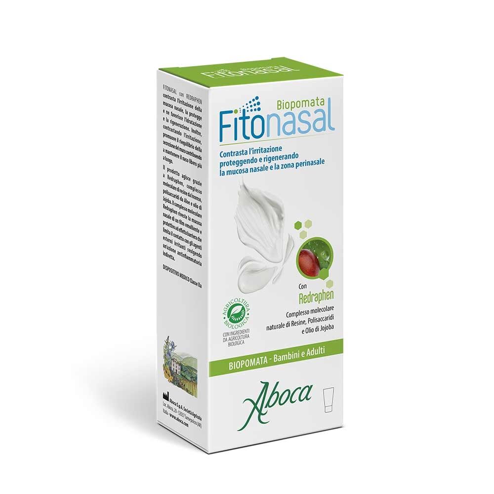 Aboca Fitonasal - Biopomata Anti-Irritazione Idratante della Mucosa Nasale, 10ml