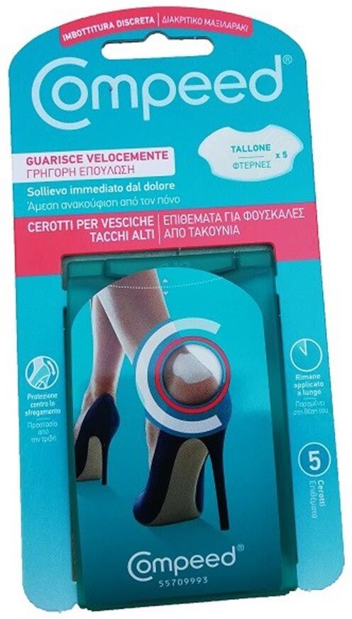 Compeed Cerotti Per Vesciche Tacchi Alti, 5 Cerotti