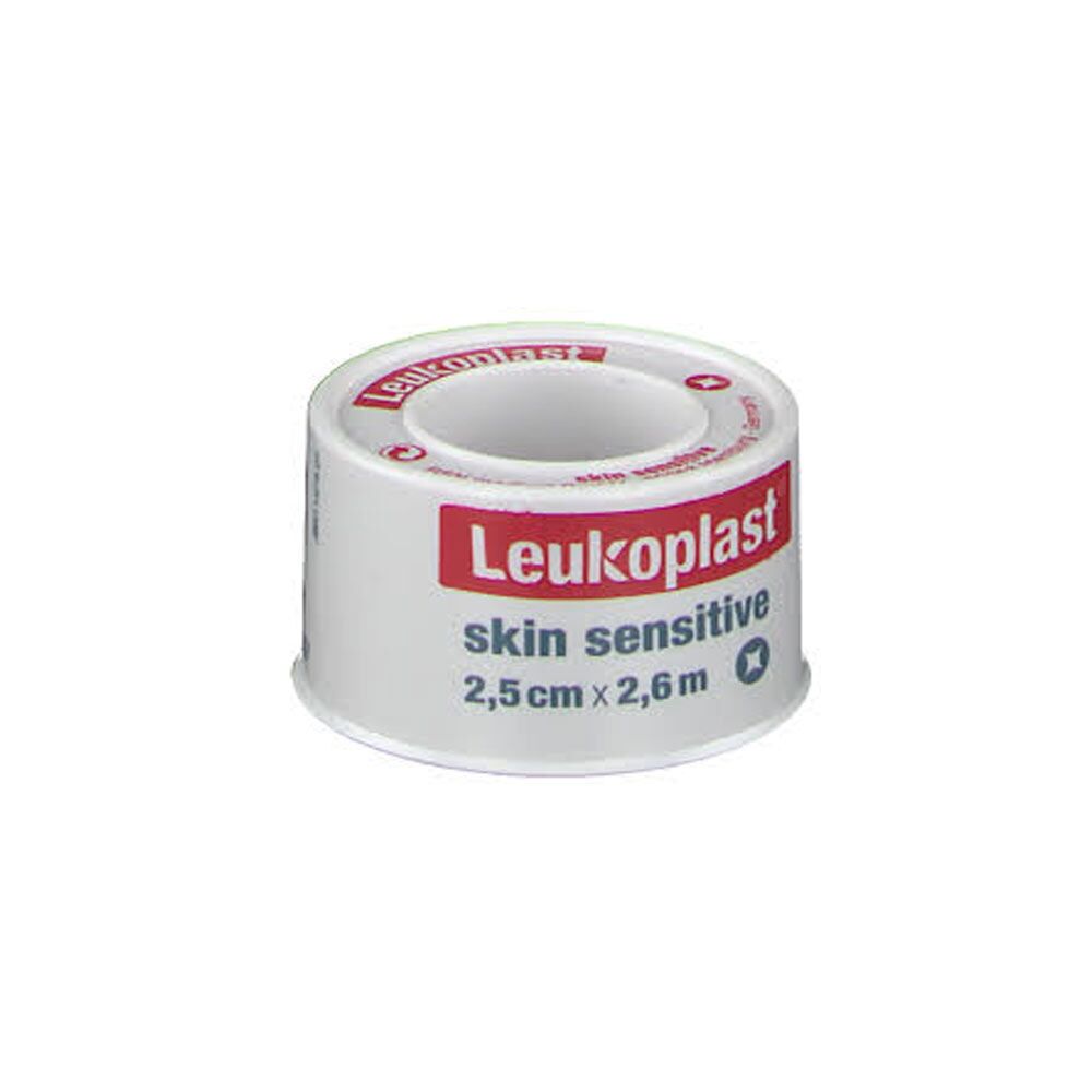 BSN Medical Leukoplast Skin Sensitive Cerotto in Nastro Adesivo 2,5 cm x 2,6 m, 1 Pezzo