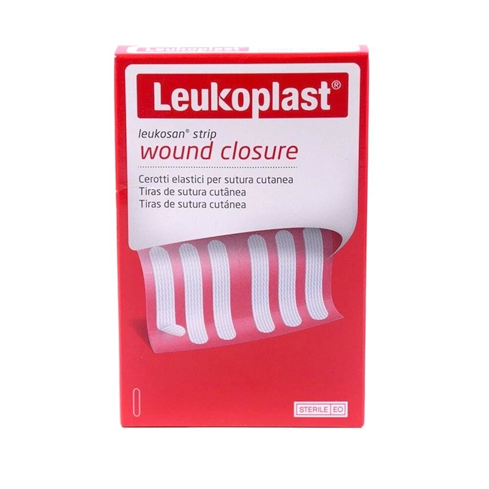 BSN Medical Leukoplast Leukosan - Strip Cerotti elastici per sutura, 12 strisce