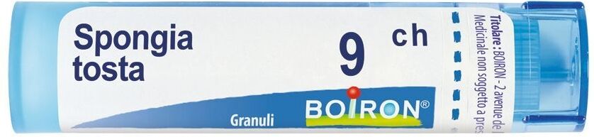 Boiron Spongia Tosta 9CH Granuli Omeopatici, 4g