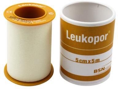 BSN Medical Leukoplast Cerotto Rocchetto Leukopor 5 cm X 5 m