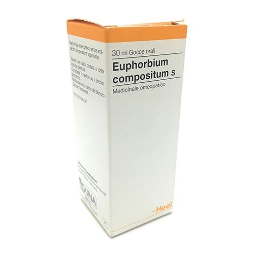 GUNA  Euphorbium Compositum S Heel Gocce Orali Medicinale Omeopatico 30 ml
