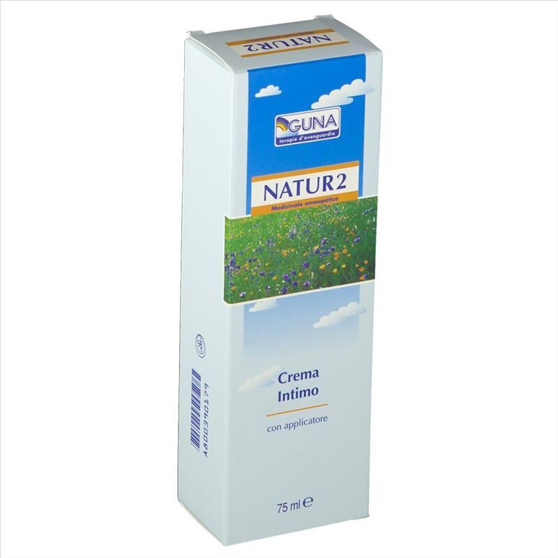 GUNA Natur2 Crema Intimo Con Applicatore Medicinale Omeopatico 75 ml