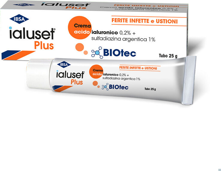 Ibsa Farmaceutici Italia Srl Ialuset Plus Crema 25g