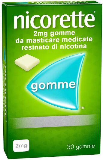 Johnson & Johnson Nicorette 30 Gomme Da Masticare Medicate 2mg