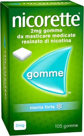 Johnson & Johnson Nicorette 105 Gomme Masticabili 2mg Menta