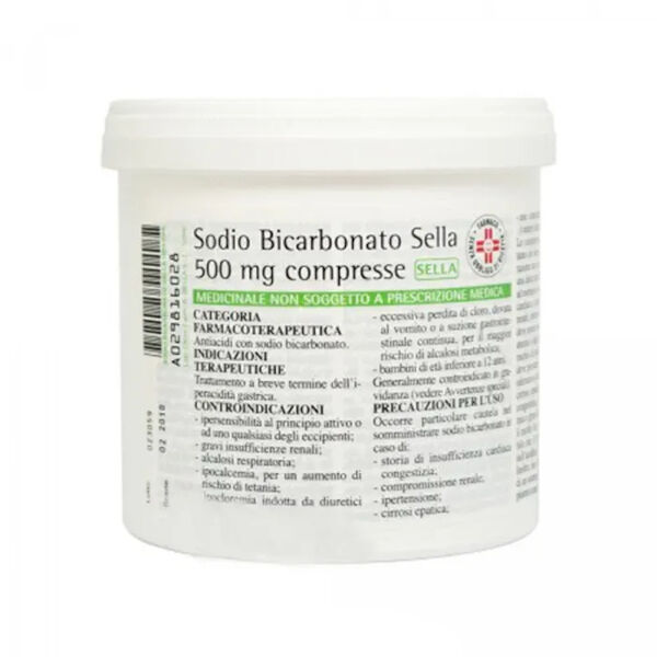Sella Sodio Bicarbonato 1000 Compresse 500mg