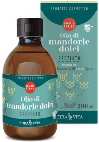 Erba Vita Olio Mandorle Dolci Profumato Speziato