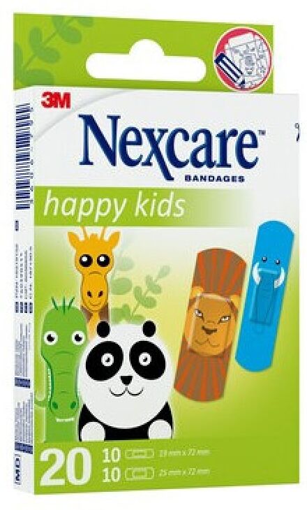 3M Nexcare Kids Plasters Anim20pz