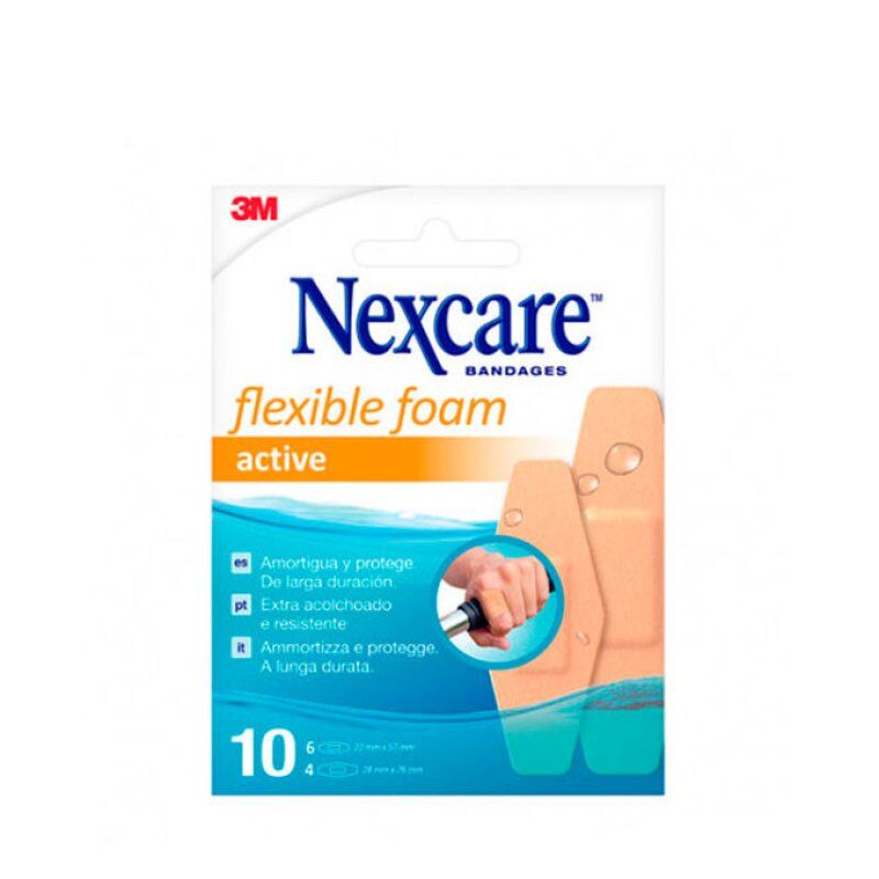 Nexcare Flexible Foam 3m 10 Cerotti
