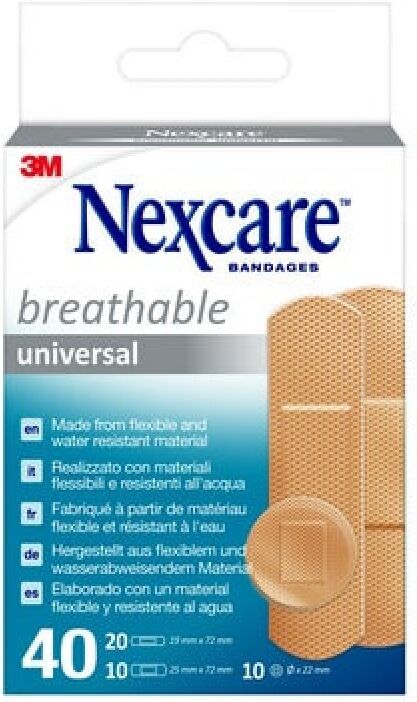 Nexcare Cerotti Assortiti 3m 40 Pezzi