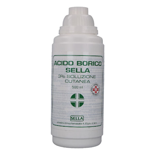 Acido Borico Sella 3% 500ml