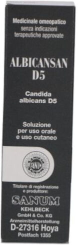 Sanum-Kehlbeck Gmbh & Co. Kg Albicansan D5 Gocce 10ml