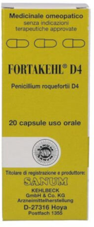 Sanum-Kehlbeck Gmbh & Co. Kg Fortakehl D4 20 Capsule