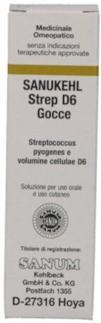 Sanum-Kehlbeck Gmbh & Co. Kg Sanukehl Strep D6 Gocce 10ml