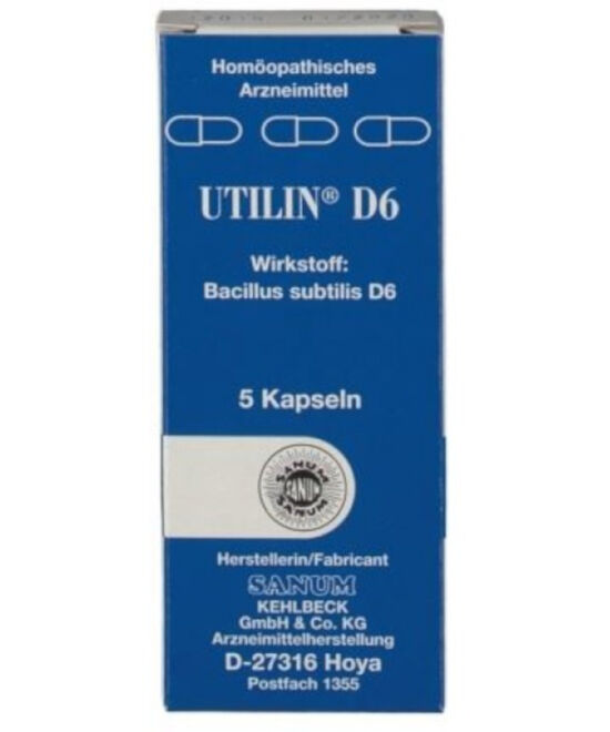 Sanum-Kehlbeck Gmbh & Co. Kg Utilin D6 5 Capsule