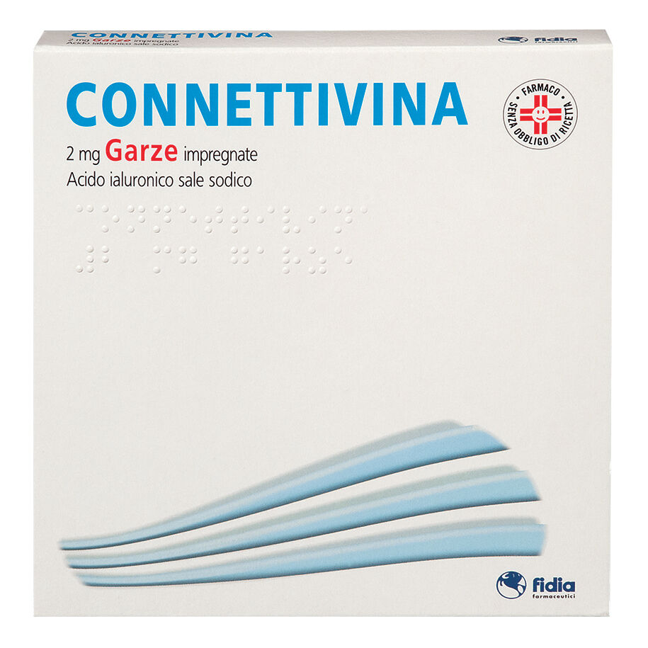 Fidia Farmaceutici Spa Connettivina 10 Garze 2mg 10 X 10