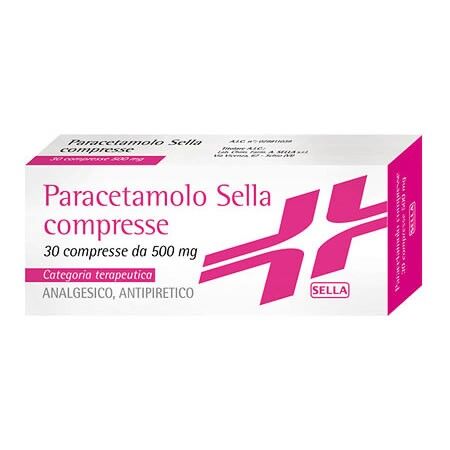 Sella Srl Paracetamolo Sella 30 Compresse 500 Mg
