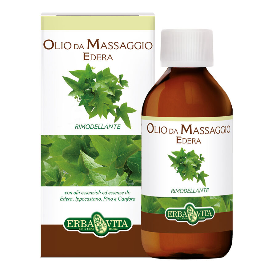 Erba Vita Edera Olio Massaggi 250ml Erbavita