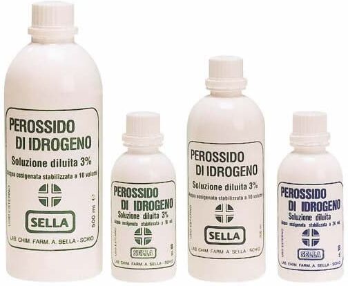 Sella Srl Acqua Ossigenata 10vol 1000ml