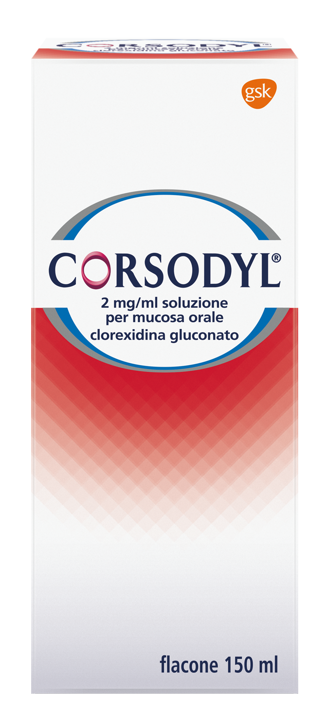 Glaxosmithkline C.Health.Spa Corsodyl*soluz 150ml 200mg/100