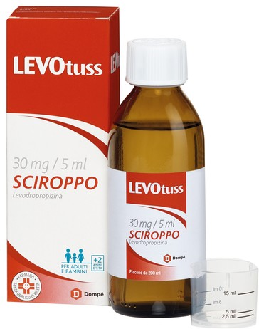 Dompe` Farmaceutici Spa Levotuss*scir 200ml 30mg/5ml