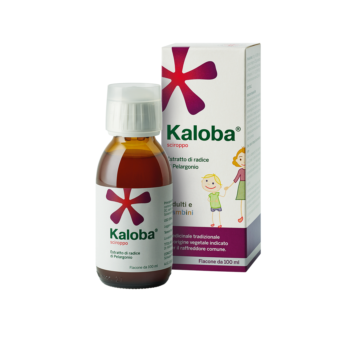 Dr.Willmar Schwabe Gmbh&co.Kg Kaloba Sciroppo  Adulti E Bambini 20mg/7,5ml 100ml