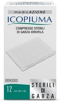 Desa Pharma Srl Garza Compressa Idrofila Icopiuma 36x40cm 12 Pezzi