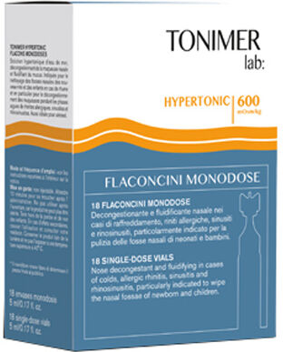 Ist.Ganassini Spa Tonimer Lab Hypertonic 18 Flaconcini Monodose