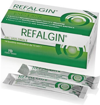 Farma-Derma Srl Refalgin Gel Orosolubile Antireflusso 14 Bustine 15 Ml