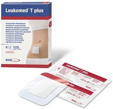 Bsn Medical Srl Medicazione Post-Operatoria Leukomed T Plus Trasparente Impermeabile 8 X 10 Cm