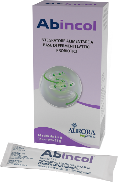 Aurora Licensing Abincol 14 Stick Orosolubili