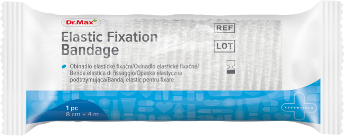 Dr.Max Elastic Fixation Bandage 8 cm x 4 m