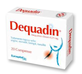 Gola Dequadin 0,25 mg 20 Compresse