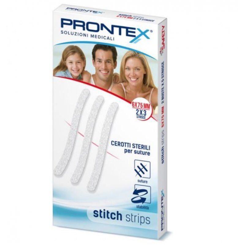 Safety Prontex Stitch Strips 6X75 10P