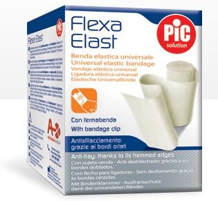 Pic Flexa Elast Benda Elastica Bianca 6 cm x 4 , 5 m