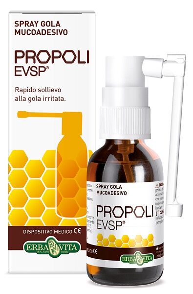 Erba Vita Propoli Evsp Spray Gola Mucoadesivo 20 Ml